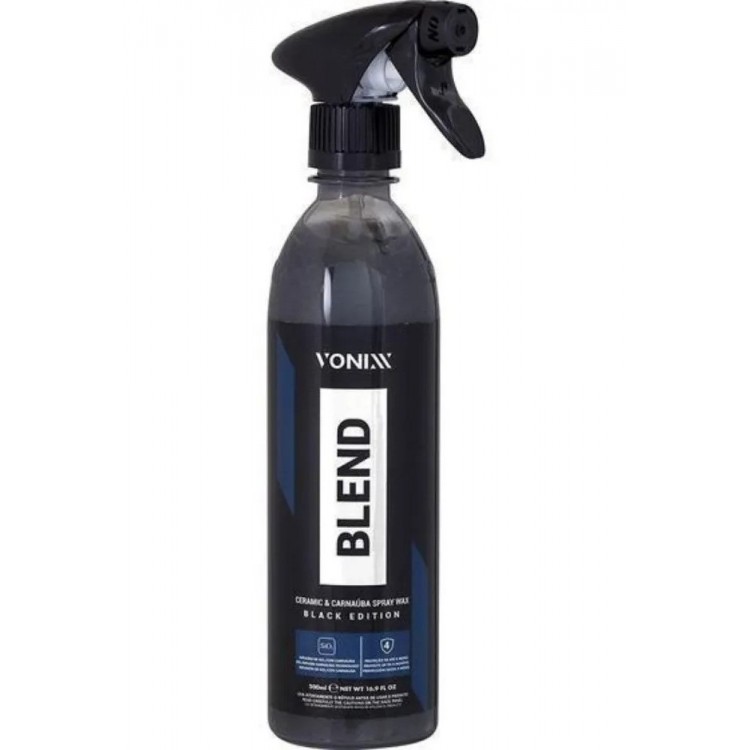 Vonixx Blend Black Edition Ceramic & Carnauba Spray Wax – Siyah ve